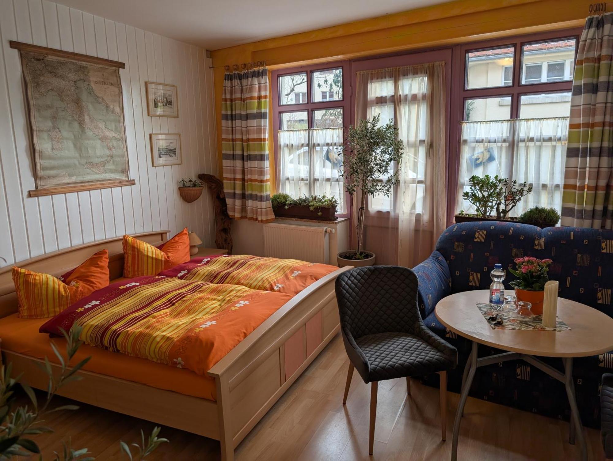 Gaestehaus Locanda Al Castello Stolpen Exteriör bild